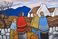 PICKING SPUDS by J.P. Rooney at Ross's Online Art Auctions