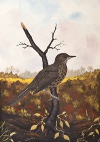 THRUSH by William Huston at Ross's Online Art Auctions