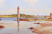 CHAINE TOWER, LARNE by Samuel McLarnon UWS at Ross's Online Art Auctions