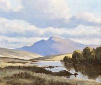 THE GLEN RIVER by Robert T.  Cochrane at Ross's Online Art Auctions