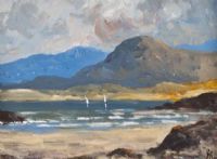 SAILING, WEST OF IRELAND by Hugh McIlfatrick at Ross's Online Art Auctions