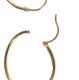 PAIR OF 9 CT GOLD CIRCULAR HOOPS at Ross's Online Art Auctions