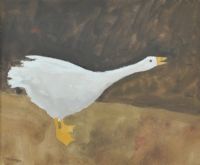 THE GOOSE by James Macintyre RUA at Ross's Online Art Auctions