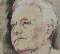 MALE HEAD STUDY by Tom Carr HRHA HRUA at Ross's Online Art Auctions