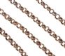 ROSE GOLD ROLO LINK CHAIN at Ross's Online Art Auctions