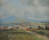 AT TYRELLA by Maurice Canning Wilks ARHA RUA at Ross's Online Art Auctions