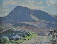 TRANQUIL SEPTEMBER EVENING, MUCKISH by Anne Primrose Jury HRUA at Ross's Online Art Auctions