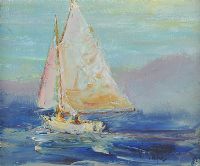 OUT SAILING by Vittorio Cirefice at Ross's Online Art Auctions