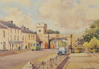 AT CARNLOUGH by Samuel McLarnon UWS at Ross's Online Art Auctions