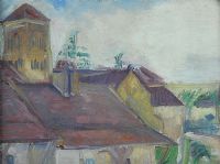 FRENCH VILLAGE by From The Studio of Roderic O'Connor at Ross's Online Art Auctions