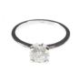 14 CT WHITE GOLD DIAMOND SOLITAIRE RING at Ross's Online Art Auctions