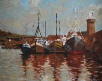 SOUTHERN HARBOUR by Alex McKenna at Ross's Online Art Auctions