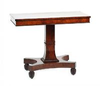 WILLIAM IV ROSEWOOD SIDE TABLE at Ross's Online Art Auctions