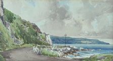 COUNTY ANTRIM COAST ROAD by Samuel McLarnon UWS at Ross's Online Art Auctions