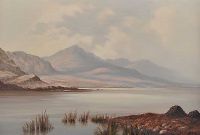 CALM EVENING, LOUGH INAGH, CONNEMARA by William Henry Burns at Ross's Online Art Auctions