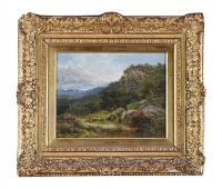 IN THE WELSH HILLS by Benjamin Leader ARA at Ross's Online Art Auctions