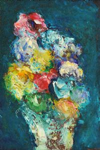 VASE OF FLOWERS by Daniel O'Neill at Ross's Online Art Auctions