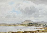 MUCKISH MOUNTAIN, DONEGAL by Frank Egginton RCA FIAL at Ross's Online Art Auctions