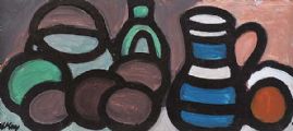 JUGS AND FRUIT by Markey Robinson at Ross's Online Art Auctions