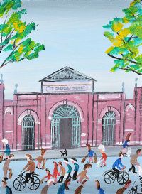 SAINT GEORGE'S MARKET by John Ormsby at Ross's Online Art Auctions