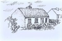 AN IRISH COTTAGE by Maurice Canning Wilks ARHA RUA at Ross's Online Art Auctions