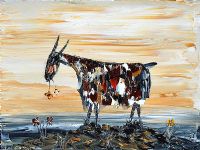 GOOD LUCK GOAT by Michael Smyth at Ross's Online Art Auctions