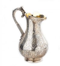 SILVER WATER JUG at Ross's Online Art Auctions