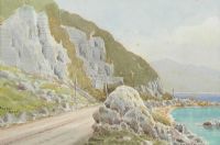 COAST ROAD, GLENARM, COUNTY ANTRIM by George W.  Morrison at Ross's Online Art Auctions