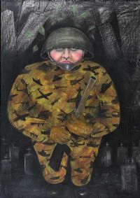 SOLDIER by Rita Duffy RUA at Ross's Online Art Auctions