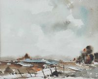 WINTER LANDSCAPE by Joan Murray at Ross's Online Art Auctions