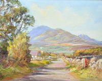 ROAD TO THE MOURNES by Vittorio Cirefice at Ross's Online Art Auctions