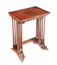 EDWARDIAN NEST OF FOUR TABLES at Ross's Online Art Auctions