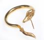 18 CT GOLD RAMS HEAD HOOP EARRINGS at Ross's Online Art Auctions