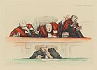 SCANDAL IN THE COURT  by I. Hoffman at Ross's Online Art Auctions