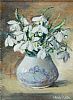 FIRST SNOWDROPS by Marjorie Wilson at Ross's Online Art Auctions