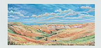 THE LAND & ITS RIBBON OF BLUE, SOUTH DAKOTA by Stuart H. Morse at Ross's Online Art Auctions