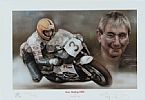 JOEY DUNLOP by Stephen Doig at Ross's Online Art Auctions