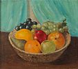 STILL LIFE FRUIT BOWL by A.T. Brannigan at Ross's Online Art Auctions