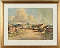 COTTAGES DONEGAL by Maurice Canning Wilks ARHA RUA at Ross's Online Art Auctions