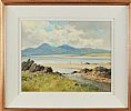 ACROSS DUNDRUM BAY FROM ST JOHN'S POINT, COUNTY DOWN by Maurice Canning Wilks ARHA RUA at Ross's Online Art Auctions
