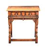 OAK CONSOLE TABLE at Ross's Online Art Auctions