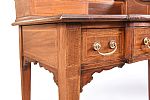EDWARDIAN INLAID MAHOGANY CARLTON HOUSE DESK at Ross's Online Art Auctions