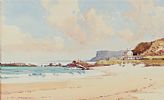 BALLYCASTLE BEACH by Samuel McLarnon UWS at Ross's Online Art Auctions