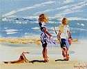 LOOKING OUT TO SEA by Louise Mansfield at Ross's Online Art Auctions
