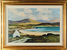 DONEGAL SHORE by Hugh McIlfatrick at Ross's Online Art Auctions