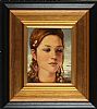 PORTRAIT OF A YOUNG GIRL by Ken Hamilton at Ross's Online Art Auctions