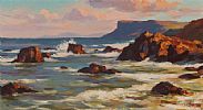 AT FAIRHEAD, BALLYCASTLE by Donal McNaughton at Ross's Online Art Auctions