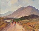 DONEGAL LANDSCAPE by Tom McGoldrick at Ross's Online Art Auctions