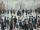 THE PRAYER MEETING by Laurence Stephen Lowry RA at Ross's Online Art Auctions