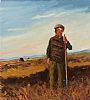 DANNY GILLESPY, DONEGAL BOG MAN by Tom McGoldrick at Ross's Online Art Auctions